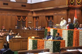 Address of the Hon’ble Lt. Governor to the First Session of the Eight Legislative Assembly of National Capital Territory of Delhi.